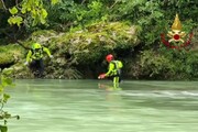 Premariacco, proseguono le ricerche del ragazzo disperso nel fiume Natisone