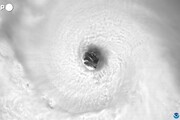 Ecco l'occhio del ciclone Beryl sui Caraibi sudorientali