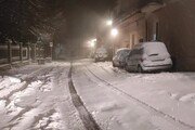 Ancora neve nel Foggiano, imbiancato anche il Gargano