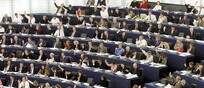 Una seduta plenaria del Parlamento europeo