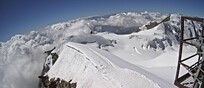 Il Rifugio Capanna Regina Margherita 4554m in Piemonte (zona Alagna, Monte Rosa), 21 Agosto 2023.