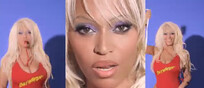 Beyoncé come Pamela Anderson in un video-appello al voto