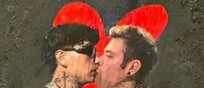 Pace fra Fedez e Tony Effe per Sanremo, almeno su un murale