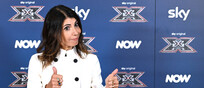 Giorgia alla presentazione di X Factor