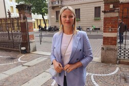 L'assessore a Istruzione, Formazione e Lavoro della Regione Lombardia, Simona Tironi