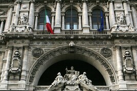 Palazzo della Cassazione in piazza Cavour a Roma