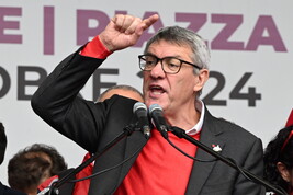 Maurizio Landini, segretario della Cgil