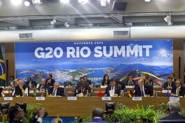 G20 leaders' summit kicks off in Rio de Janeiro