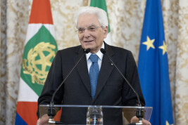 Il presidente della Repubblica, Sergio Mattarella, in una foto di archivio