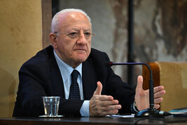 Il Presidente della Regione Campania Vincenzo De Luca