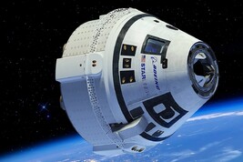 Rappresentazione artistica della navetta Starliner (fonte: NASA)