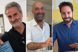 Michele Laforgia, Vito Leccese e Fabio Romito