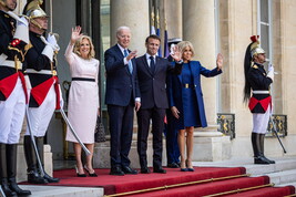 US President Joe Biden on state visit in France