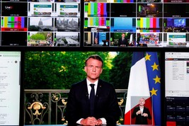 Macron, l'avanzata dei nazionalisti è un pericolo per la Francia