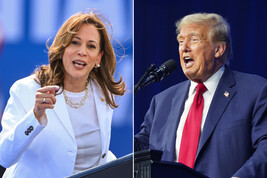 Kamala Harris e Donald Trump