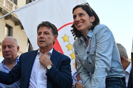 Elly Schlein e Giuseppe Conte