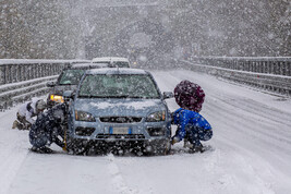 Freddo e neve in Calabria