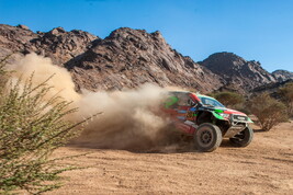 Dakar: La prima volta di un saudita e di Sanders