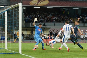 Soccer: Europa League; Napoli-Dnipro (ANSA)