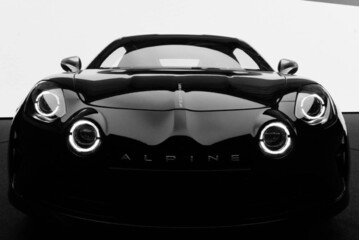 Alpine A110 Monochromatic tra arte e design