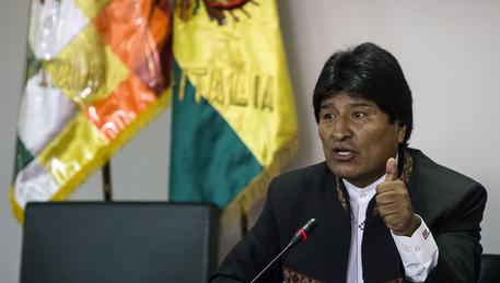 Il presidente boliviano Evo Morales a Roma © ANSA