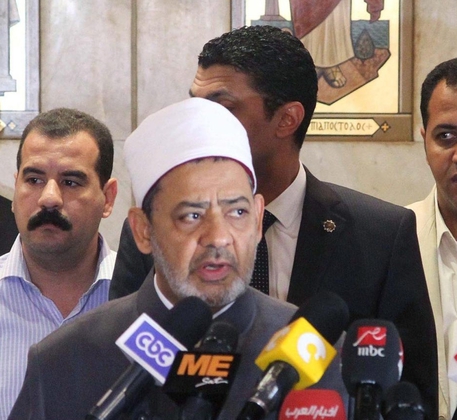 L'imam di Al Azhar Ahmed El Tayyeb © ANSA