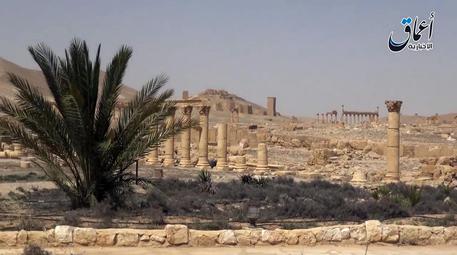 Raid russi e governativi su Palmira © ANSA 