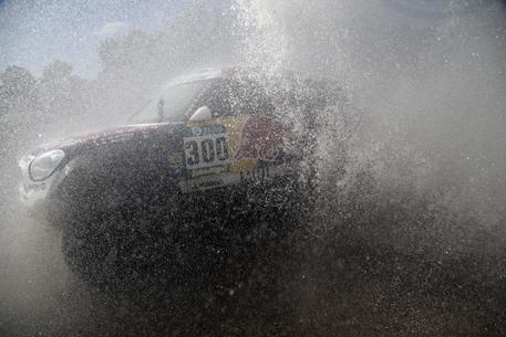 Nasser Al-Attiyah, Matthieu Baumel © AP