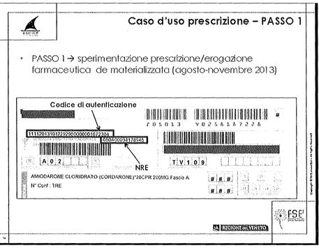 Documento su ricetta elettronica © ANSA