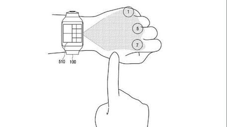 Samsung brevetto (CREDIT: United States Patent and Trademark) © ANSA