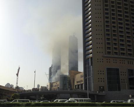 APTOPIX Dubai Fire © AP