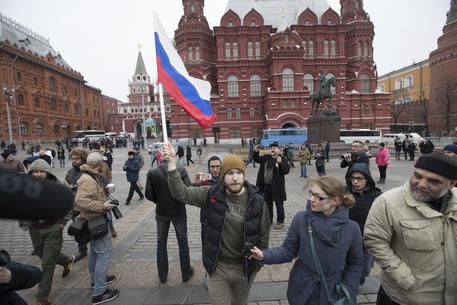 Mosca,29 arresti a nuovi cortei protesta © AP