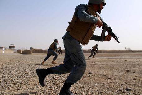 Polizia afgana in una foto di archivio © EPA