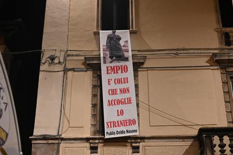 Insulti Per Striscione Sulmona A Salvini Abruzzo Ansa It