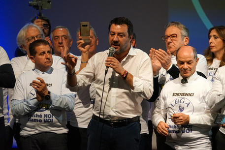 Matteo Salvini a Crotone © ANSA