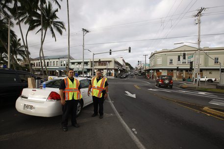 Polizia alle Hawaii. Foto d'archivio © ANSA