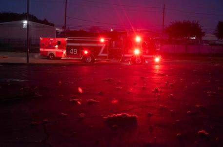 Vigili del fuoco a Houston - foto AFP/ Mark Felix © AFP