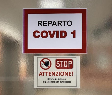 Sanità, reparto Covid © Ansa