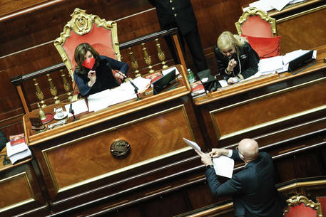 La presidente del Senato Maria Elisabetta Casellati © ANSA