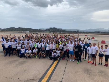 Airport Run in aeroporto Olbia © ANSA