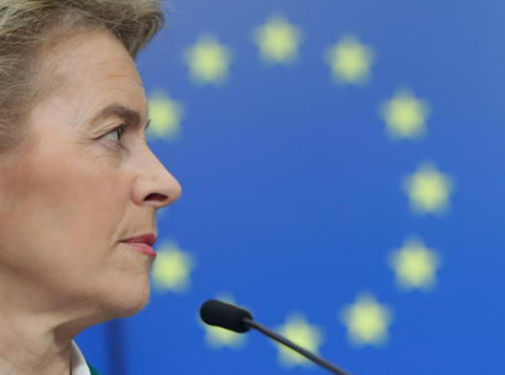 La presidente della Commissione europea Ursula von der Leyen © EPA