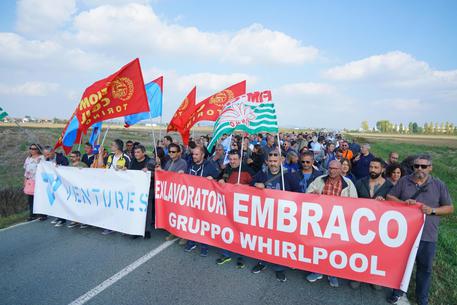 Manifestazione dei lavoratori Embraco © 