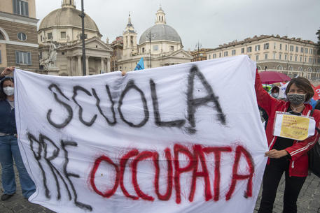 Manifestazione per la Scuola © ANSA