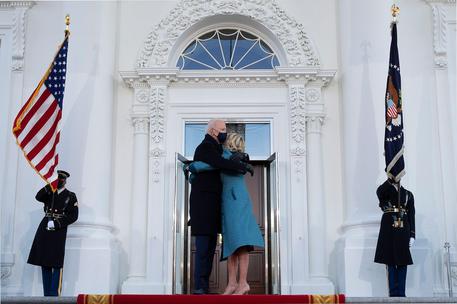 Joe Biden e la First Lady Jill Biden © AFP