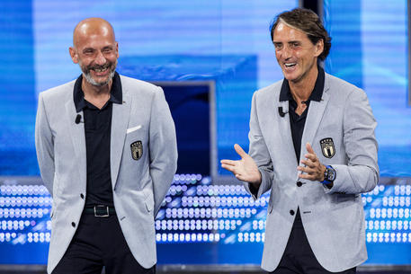 Roberto Mancini e Gianluca Vialli in una foto d'archivio © ANSA