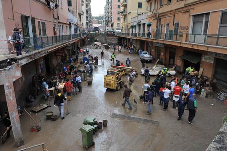 GENOVA, 10 ANNI FA L'ALLUVIONE DI MORTE IN VALBISAGNO © EPA