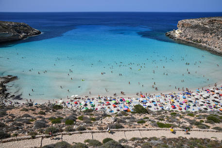 Ambiente:accesso a Spiaggia dei Conigli solo su prenotazione