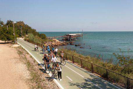 'Art Bike Run', natura e sport lungo la Costa dei Trabocchi - Abruzzo - ANSA.it