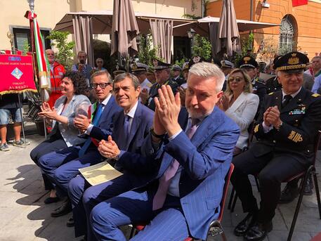 Consegnata ad Albenga la medaglia d'oro al valor civile © ANSA