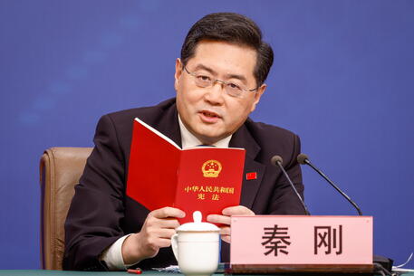 Il Ministro degli Esteri Qin Gang © EPA